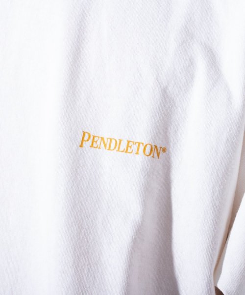 GLOSTER(GLOSTER)/【PENDLETON/ペンドルトン】バックプリントTシャツ  ワンポイントロゴ/img09