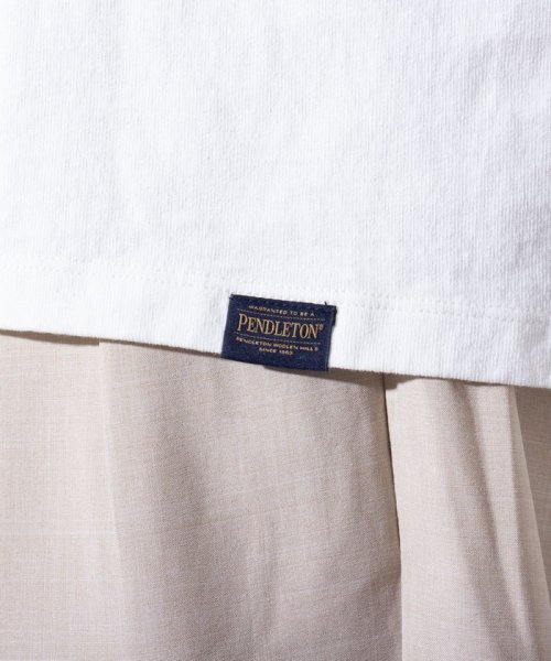 GLOSTER(GLOSTER)/【PENDLETON/ペンドルトン】バックプリントTシャツ  ワンポイントロゴ/img10