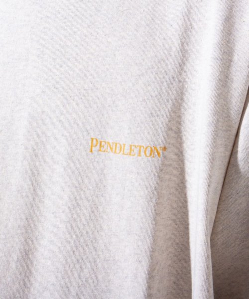 GLOSTER(GLOSTER)/【PENDLETON/ペンドルトン】バックプリントTシャツ  ワンポイントロゴ/img17