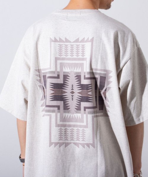 GLOSTER(GLOSTER)/【PENDLETON/ペンドルトン】バックプリントTシャツ  ワンポイントロゴ/img19