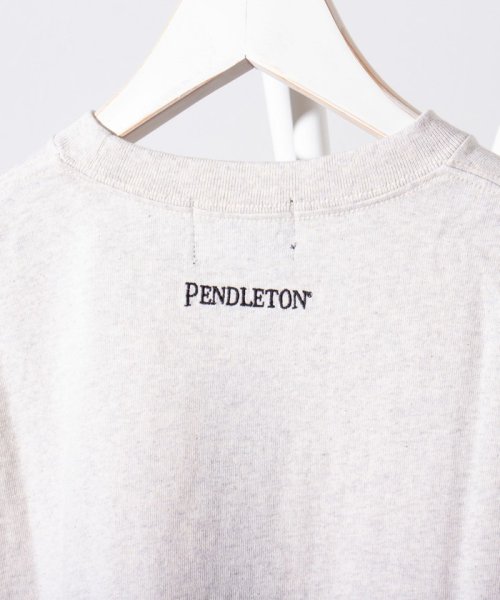 GLOSTER(GLOSTER)/【PENDLETON/ペンドルトン】ベアープリントTシャツ 刺繍 ワンポイントロゴ/img03