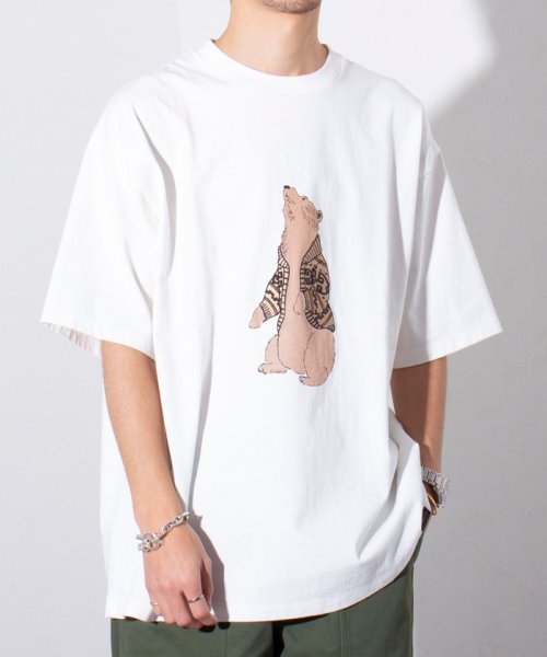 GLOSTER(GLOSTER)/【PENDLETON/ペンドルトン】ベアープリントTシャツ 刺繍 ワンポイントロゴ/img07