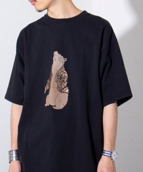 GLOSTER(GLOSTER)/【PENDLETON/ペンドルトン】ベアープリントTシャツ 刺繍 ワンポイントロゴ/img21