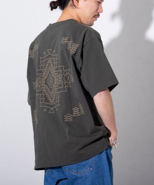 GLOSTER(GLOSTER)/【PENDLETON/ペンドルトン】バック刺繍 Tシャツ ワンポイント刺繍/img16