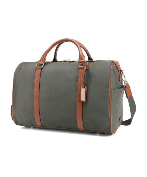 UNGRID bag(アングリッド　バッグ)/牛革×ナイロン　ラージボストンバッグ（旅行用キャリーオン）/img09