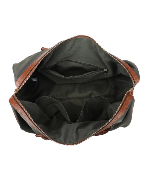 UNGRID bag(アングリッド　バッグ)/牛革×ナイロン　ラージボストンバッグ（旅行用キャリーオン）/img10