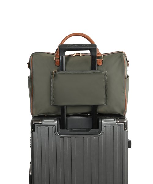 UNGRID bag(アングリッド　バッグ)/牛革×ナイロン　ラージボストンバッグ（旅行用キャリーオン）/img12