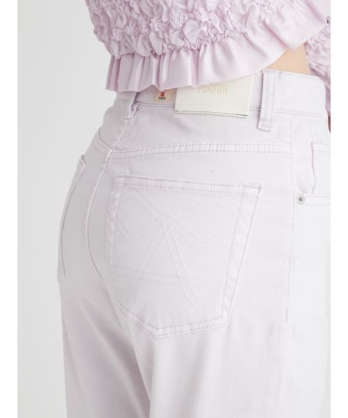 ピカデリー/リボンステッチデニムパンツ 予めご了承ください