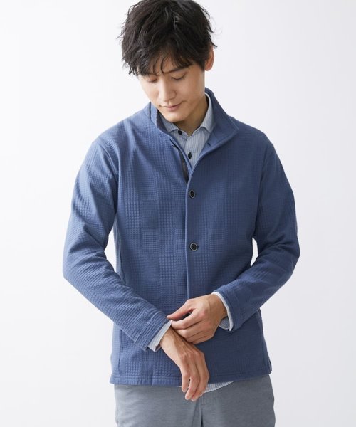 MK homme(エムケーオム)/【WEB限定】シャドーグレンチェックカーデ/img11