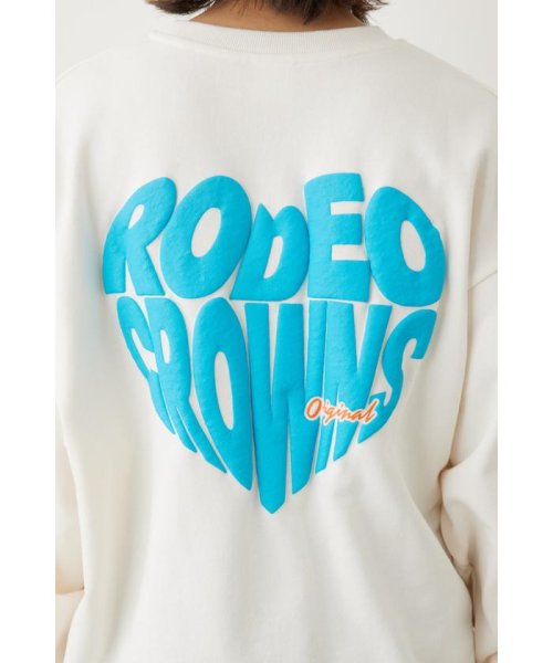 RODEO CROWNS WIDE BOWL(ロデオクラウンズワイドボウル)/Heart logoスウェットトップス/img05