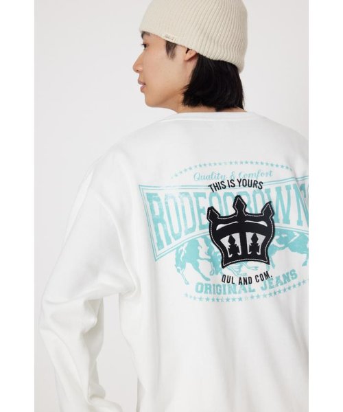 RODEO CROWNS WIDE BOWL(ロデオクラウンズワイドボウル)/メンズOP LOGOスウェットトップス/img01