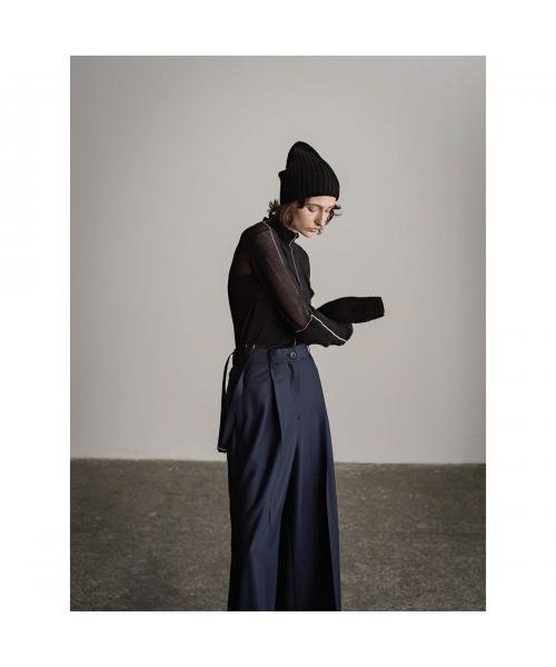 IHATOV(イーハトーヴ)/IHATOV パンツ Suspender wide leg pants IH10－23AW－94613/img12