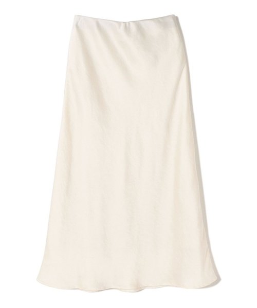 〈手洗い可能〉バイアス サテン マーメイド スカート 