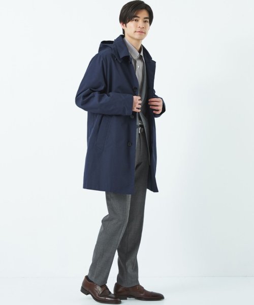 green label relaxing(グリーンレーベルリラクシング)/【別注】＜Traditional Weatherwear＞GLR TC DERBY HOOD コート/img06