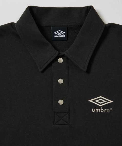 ADAM ET ROPE'(アダム　エ　ロペ)/《別注》【UMBRO/アンブロ】POLO COLLAR SWEATSHIRT/img02