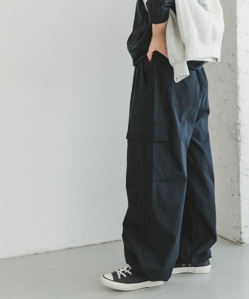 ITEMS URBANRESEARCH(アイテムズ アーバンリサーチ（レディース）)/ウラキモウパラシュートパンツ/img06