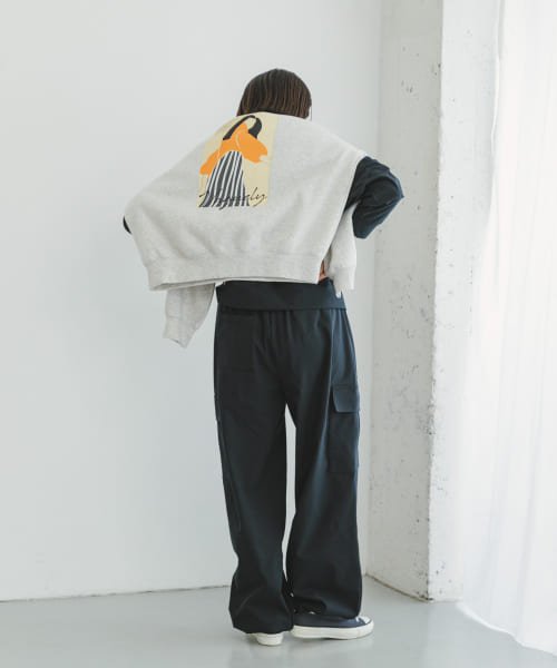 ITEMS URBANRESEARCH(アイテムズ アーバンリサーチ（レディース）)/ウラキモウパラシュートパンツ/img10