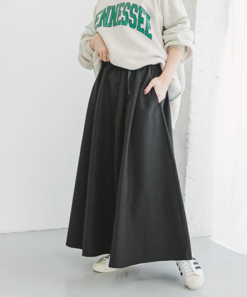 ITEMS URBANRESEARCH(アイテムズ アーバンリサーチ（レディース）)/ベルテッドボリュームスカート/img02