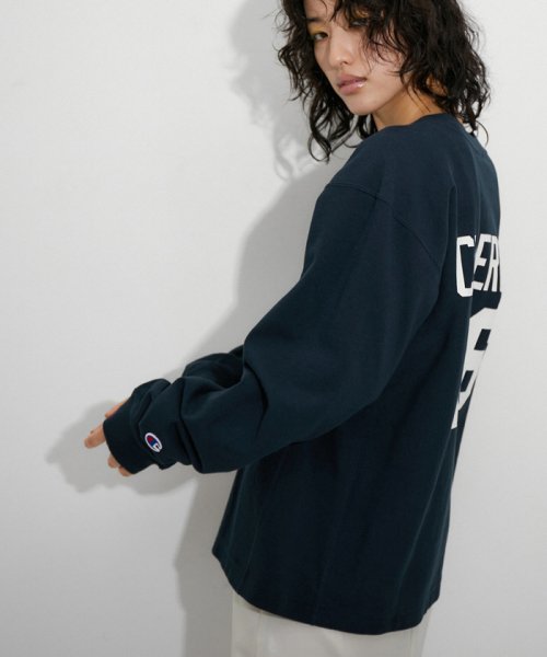 ADAM ET ROPE'(アダム　エ　ロペ)/【Champion for ADAM ET ROPE'】別注 RW  LONG SLEEVE T－SHIRT/img09