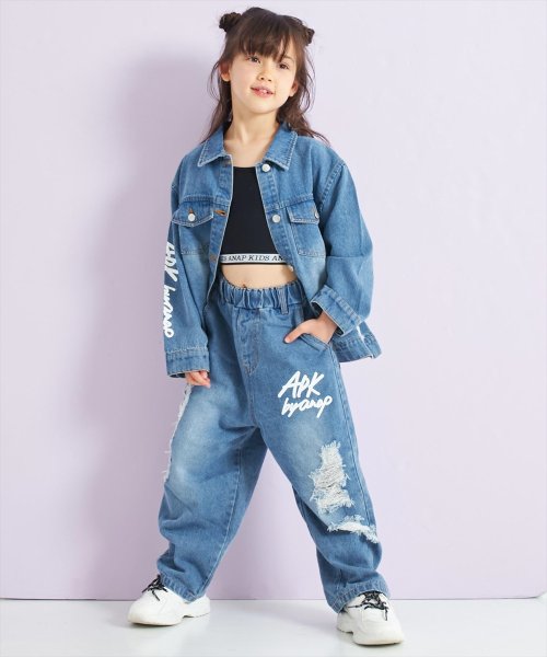 ANAP KIDS(アナップキッズ)/APKダメージデニムGジャン【セットアップ着用可】/img14