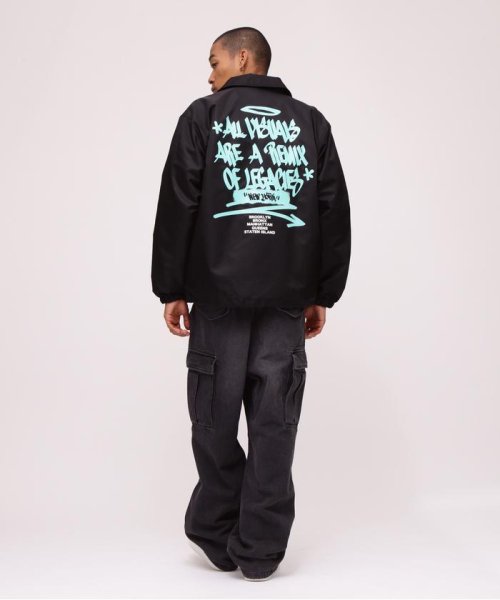 《直営店限定》TAGGING DESIGN COACH JACKET / タギングデザイン コーチ ジャケット 直営店限定 TAGGING COACH JACKET コーチ