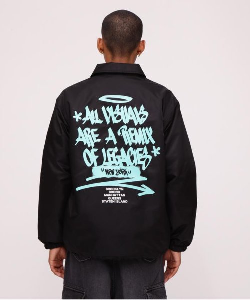 《直営店限定》TAGGING DESIGN COACH JACKET / タギングデザイン コーチ ジャケット 直営店限定 TAGGING COACH JACKET コーチ