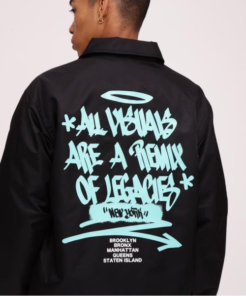 《直営店限定》TAGGING DESIGN COACH JACKET / タギングデザイン コーチ ジャケット 直営店限定 TAGGING COACH JACKET コーチ