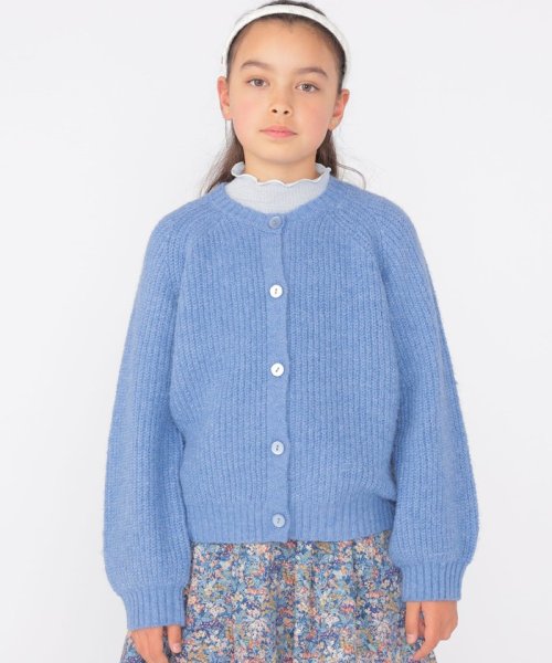 SHIPS KIDS(シップスキッズ)/SHIPS KIDS:150cm / ＜手洗い可能＞ 5G 畔ニット カーディガン/img10