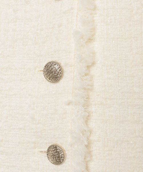 フィルムツイードペプラムジレ なし 着用サイズ