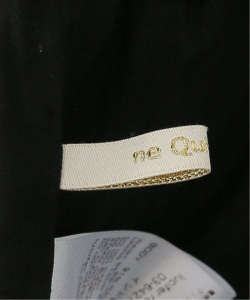 【ne Quittez pas(ヌキテパ)】VELVET FRILL PANTS フリルパンツ Quittez ヌキテパ ne pas