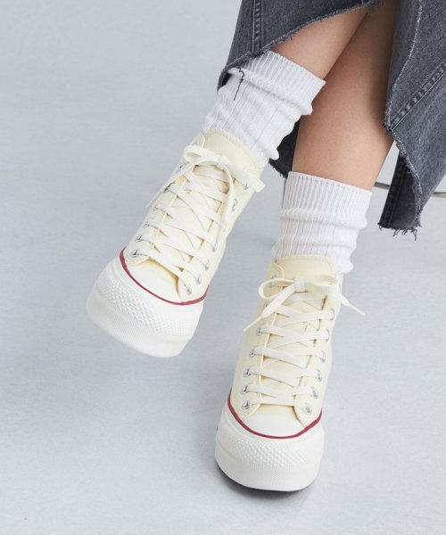 green label relaxing(グリーンレーベルリラクシング)/【WEB限定】＜CONVERSE＞オールスター リフテッド ＨＩ / ハイカット スニーカー/img01