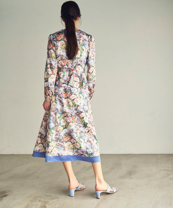 グラデフラワープリントスカート(505826178)｜阪急百貨店公式通販