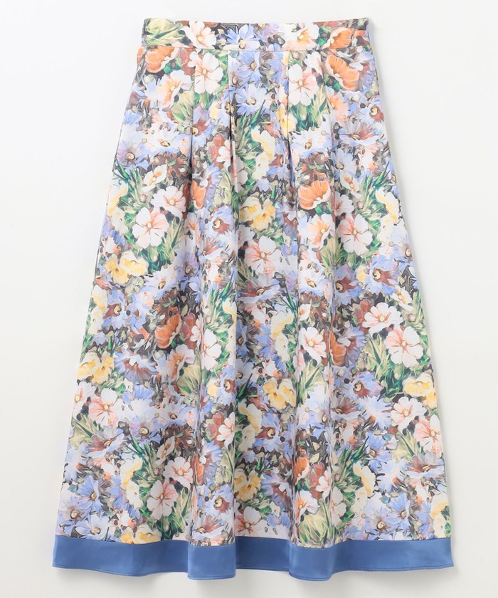 グラデフラワープリントスカート(505826178)｜阪急百貨店公式