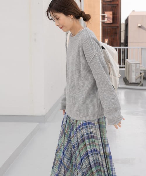 URBAN RESEARCH DOORS(アーバンリサーチドアーズ)/コットンスラブKNIT/img47