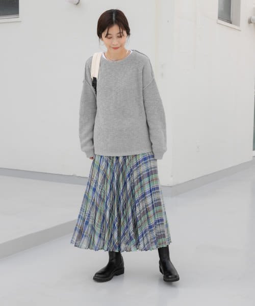 URBAN RESEARCH DOORS(アーバンリサーチドアーズ)/コットンスラブKNIT/img52