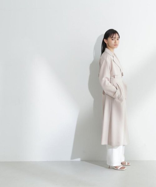 NATURAL BEAUTY BASIC(ナチュラルビューティーベーシック)/＜パウダリーツイルシリーズ＞ベルテッドコート　24SS/img23