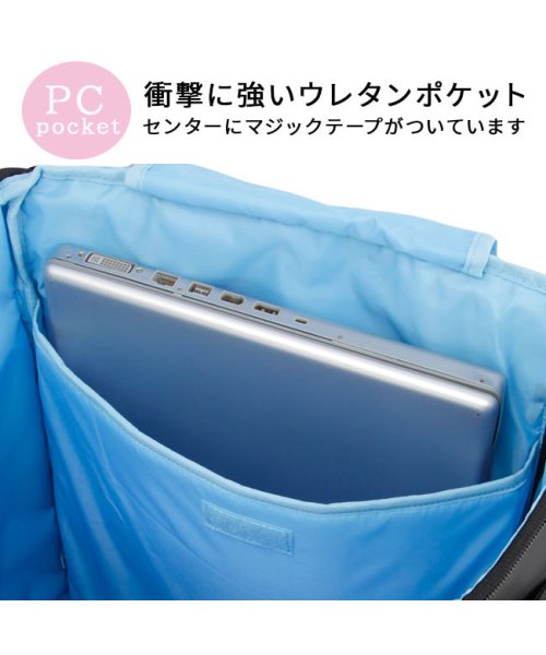 EASTBOY(イーストボーイ)/イーストボーイ リュック スクエア ボックス型 32L B4 2層 EASTBOY EBA89/img09