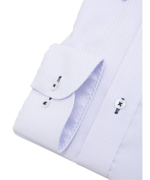 TAKA-Q(タカキュー)/綿100％ ノーアイロン スタンダードフィット ボタンダウン長袖シャツ シャツ メンズ ワイシャツ ビジネス ノーアイロン yシャツ ビジネスシャツ 形態安定/img02