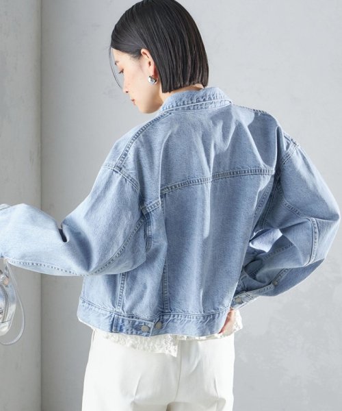 SHIPS WOMEN(シップス　ウィメン)/〈洗濯機可能〉クロップド デニム ジャケット 24SS ◇/img18