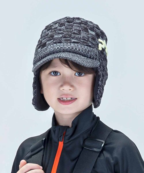 phenix(phenix)/Phenix フェニックス Maskman Earflap Knit Hat マスクマン イヤーフラップ ニット ハット キャップ 帽子 吸汗 速乾【KIDS】/img01