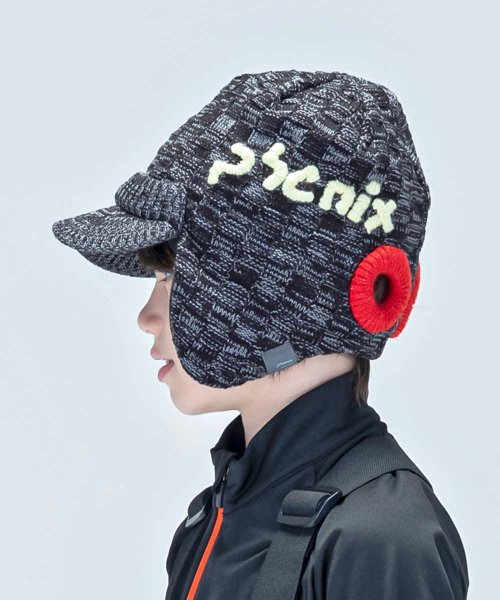 phenix(phenix)/Phenix フェニックス Maskman Earflap Knit Hat マスクマン イヤーフラップ ニット ハット キャップ 帽子 吸汗 速乾【KIDS】/img04