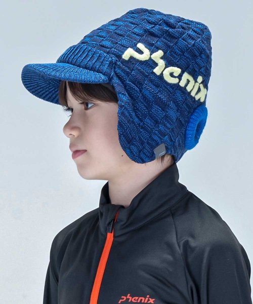 phenix(phenix)/Phenix フェニックス Maskman Earflap Knit Hat マスクマン イヤーフラップ ニット ハット キャップ 帽子 吸汗 速乾【KIDS】/img09