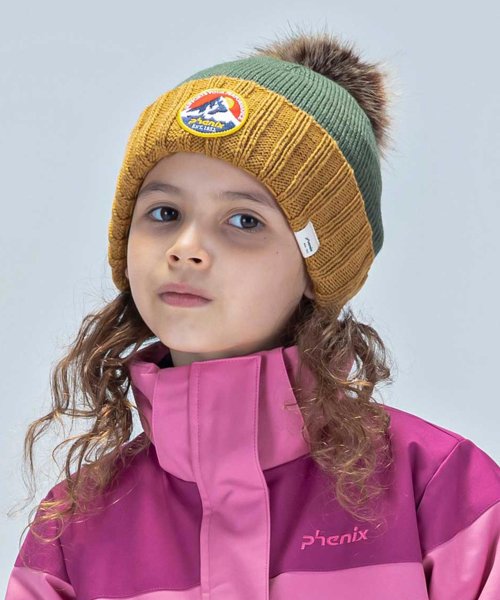 phenix(phenix)/Phenix フェニックス Snow Light Junior Knit Hat スノー ライト ジュニア スキー ニット ハット 帽子 吸汗 速乾【KIDS】/img02