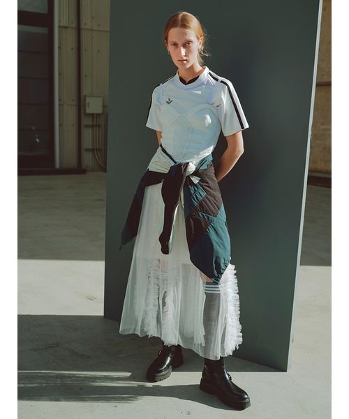 ラッフルボリュームチュールスカート 予めご了承ください