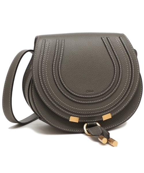 Chloe(クロエ)/クロエ ショルダーバッグ マーシー サドルバッグ グレー レディース CHLOE CHC22AS680I31 066/img01