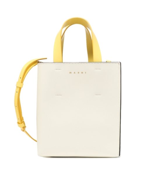 MARNI(マルニ)/マルニ ハンドバッグ ショルダーバッグ ミュゼオ ミニバッグ 2WAY 水玉 ブラック ホワイト レディース MARNI SHMP0039Q4 P6049 ZO/img05