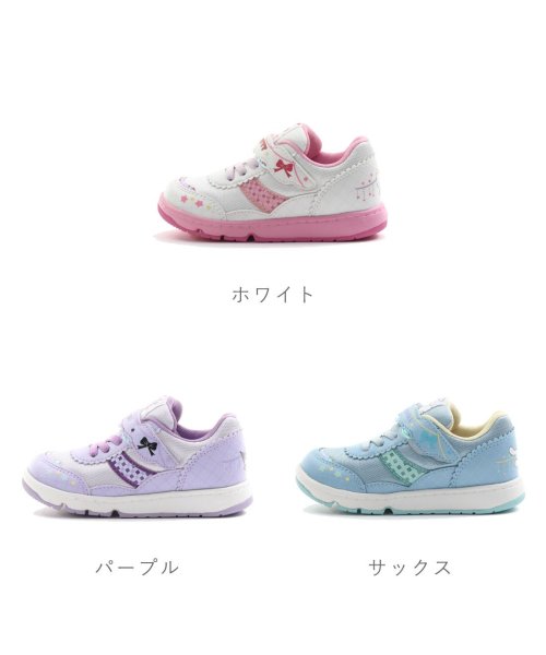 moonstar(ムーンスター)/ムーンスター moonstar キッズ 女の子 スニーカー サンリオ Sanrio 子供靴 抗菌防臭 TKHS－SAC031/img01