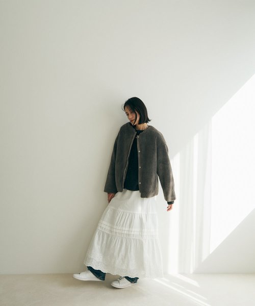 marjour(マージュール)/HEM LACE SKIRT/img04