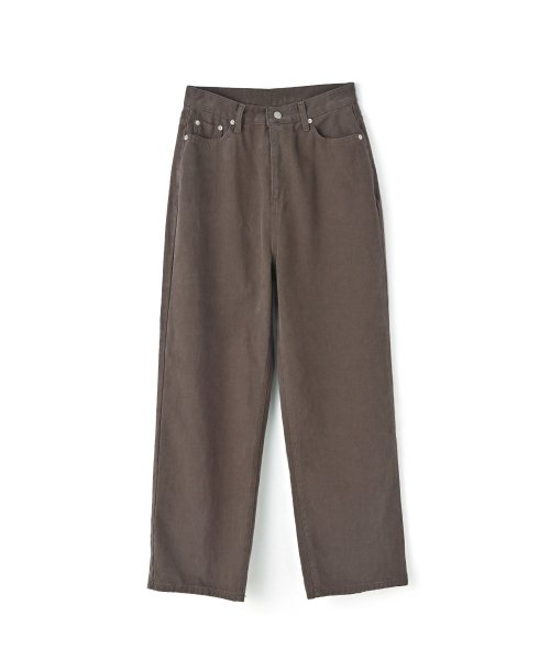 marjour(マージュール)/BROWN TWILL PANTS/img08