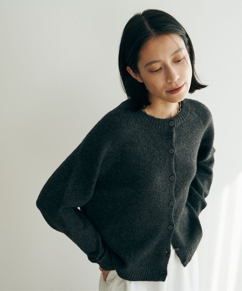 marjour(マージュール)/WOOLBLEND KNIT CARDIGAN/img01